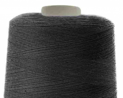 Швейные нитки (армированные) 28S/2, нам. 2 500 м, цвет чёрный - купить в Барнауле. Цена: 139.91 руб.