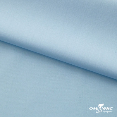 Ткань сорочечная Илер 100%полиэстр, 120 г/м2 ш.150 см, цв.голубой - купить в Барнауле. Цена 290.24 руб.
