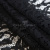 Кружевное полотно #2307, 145 гр/м2, шир.150см, цвет чёрный - купить в Барнауле. Цена 449.07 руб.