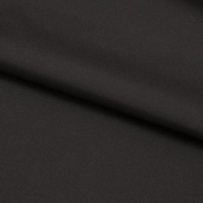 Курточная ткань Дюэл Middle (дюспо), WR PU Milky, Black/Чёрный 80г/м2, шир. 150 см - купить в Барнауле. Цена 123.45 руб.